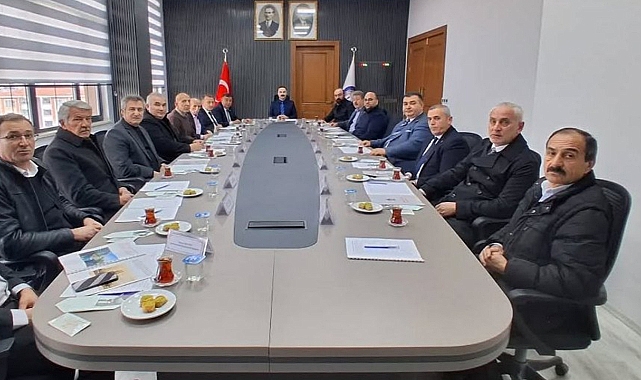 2026 Yatırım ve Proje Değerlendirme Toplantısı Yapıldı