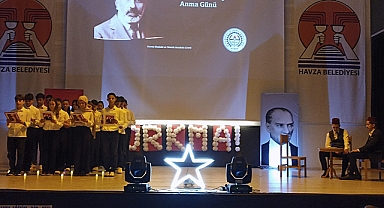 Havza'da İstiklal Marşı'nın 105. Yılı Kutlandı