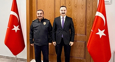 Samsun Emniyet İl Müdüründen Kaymakam Ayvat'a Ziyaret