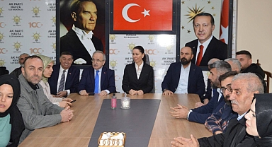 AK Parti Havza Teşkilatında Bayramlaşma Programı Düzenlendi