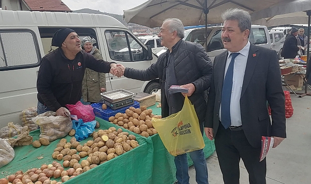CHP Havza İlçe Başkanlığından Yoğun Saha Çalışması