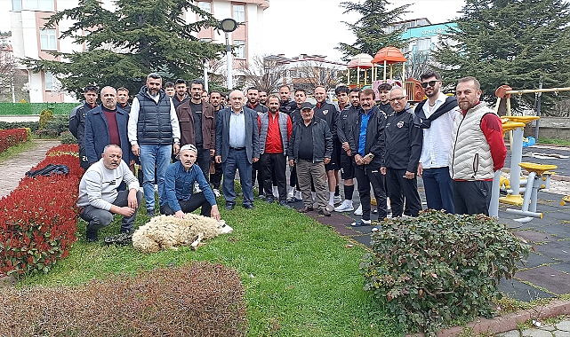 Havza Belediyespor’da Yeni Sezon Dualarla Başladı: Kurban Kesildi