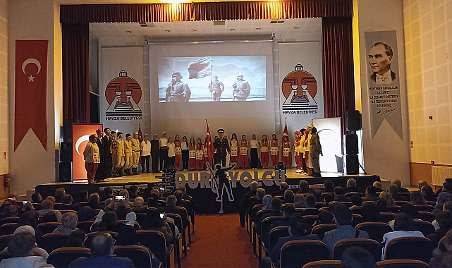 Havza'da Çanakkale Ruhu: 111. Yıl Gururu Fotoğraflarla Canlandı