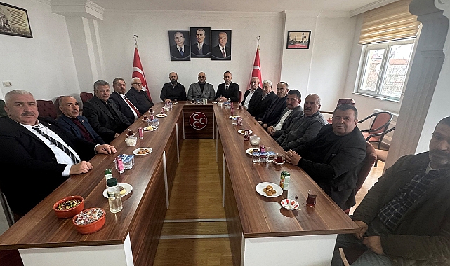 Havza’da Cumhur İttifakı Kenetlendi: MHP İlçe Başkanlığında Bayramlaşma