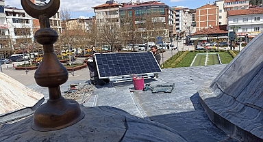 Havza’da Erken Uyarı Cihazı Kevser Camisi’ne Kuruldu