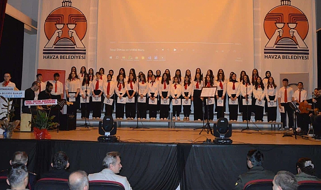 Havza’da Polis Haftası’na Özel Müzikli Vefa Programı