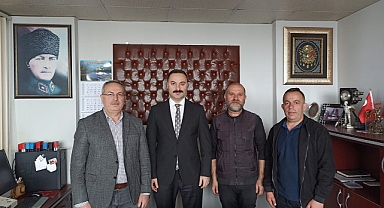 Havza Kaymakamı Ayvat'tan '25 Mayıs Gazetesi'ne Ziyaret