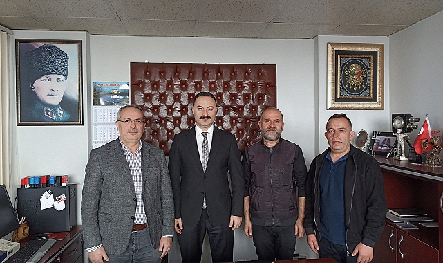 Havza Kaymakamı Ayvat'tan '25 Mayıs Gazetesi'ne Ziyaret