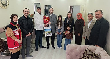 Havza Kaymakamı Ayvat’tan Şehit Aileleri ve Gazilere Bayram Ziyareti