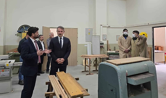 Meslek Lisesinden Havza'da Atıklar Hayat Buluyor