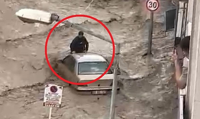 Havza'da Sağanak Yağış Sonrası Eğitime Bir Gün Ara Verildi