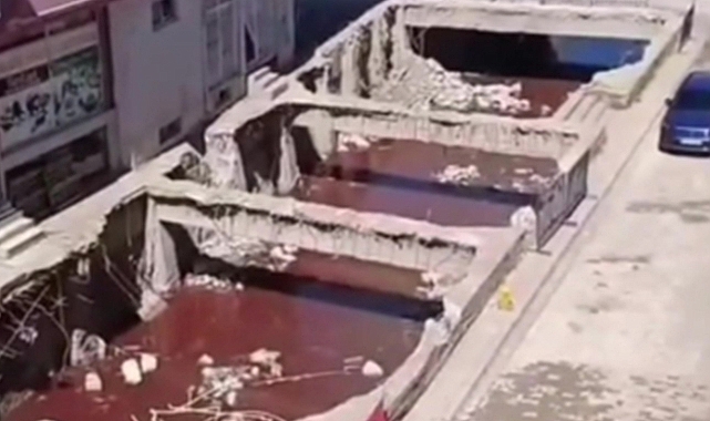 Dereye Hayvan Kanı Akıtan İşletmeye Ceza Yağdı