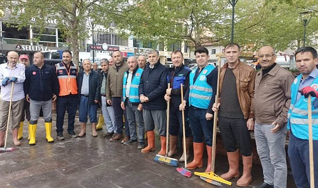 Havza'da Din Görevlilerinden Selzedelere Destek