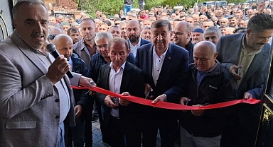 Havza'da Erikbelen Hacı Nazım Efendi Camisi Dualarla Açıldı