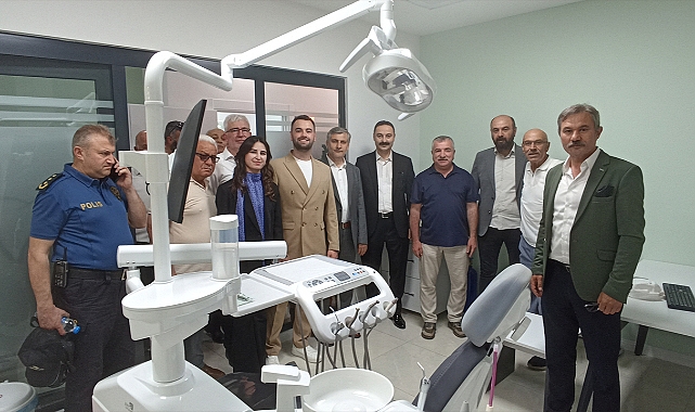 Havza'da Modern Diş Muayenehanesi Törenle Hizmete Açıldı
