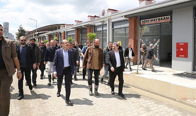 Mehmet Muş Havza'da Sahaya İndi: 70 Konut Ve 385 İş Yeri Hasar Gördü