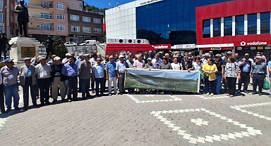 CHP Havza İlçe Başkanlığı RES Ve GES İle İlgili Basın Açıklaması Yaptı