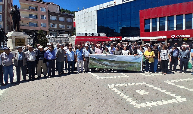 CHP Havza İlçe Başkanlığı RES Ve GES İle İlgili Basın Açıklaması Yaptı