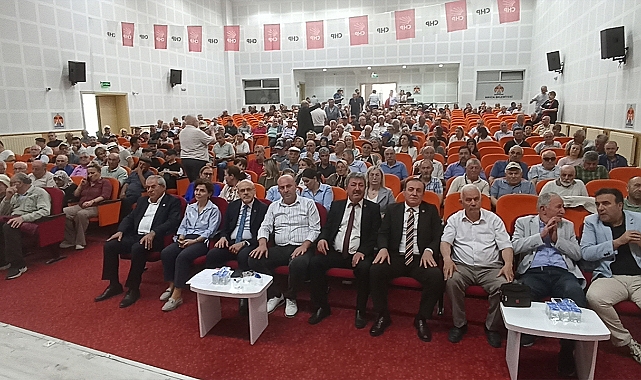 CHP Havza İlçe Teşkilatı’ndan Geniş Katılımlı Dayanışma Toplantısı
