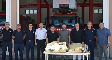 Havza İtfaiyesine Yapılan Bağış MYO'ya Devredildi