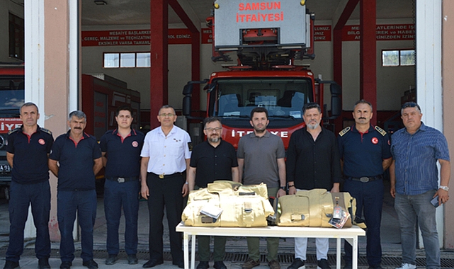 Havza İtfaiyesine Yapılan Bağış MYO'ya Devredildi