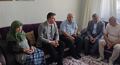 Havza Kaymakamı Serin'den Şehit ve Gazi Ailelerine Ziyaret