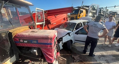 Havza Mısmılağaç Kavşağında Yeni Trafik Kazası