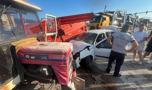 Havza Mısmılağaç Kavşağında Yeni Trafik Kazası