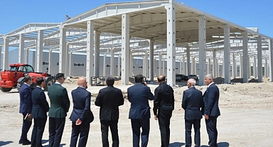 Samsun Valisi Tavlı Havza OSB'de Altyapı Çalışmalarını İnceledi