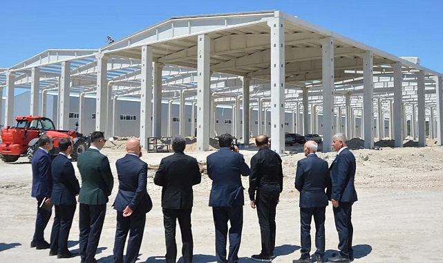 Samsun Valisi Tavlı Havza OSB'de Altyapı Çalışmalarını İnceledi
