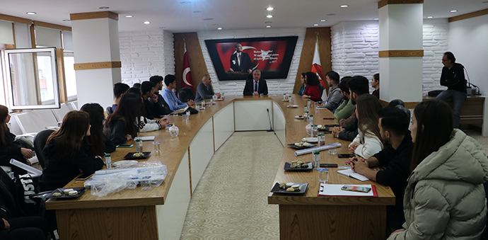 Şehir Ve Bölge Planlama Bölümü Öğrencilerinden Havza’da Saha Çalışması