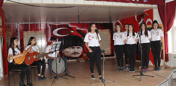 10 Kasım Atatürk'ü Anma Programı Düzenlendi