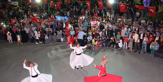 15 Temmuz’da Havza Meydanları Doldurdu