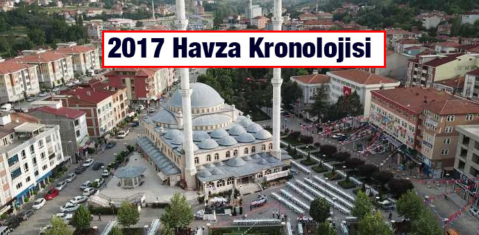 2017 Havza Kronolojisi