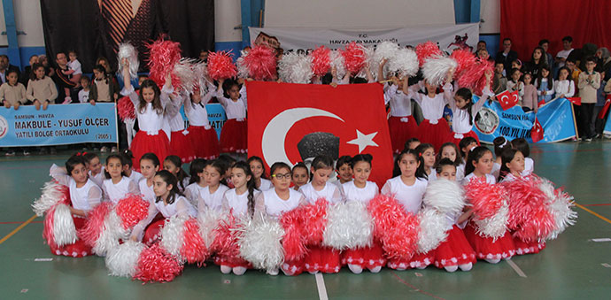 23 Nisan Bayramı, Havza'da Coşkuyla Kutlandı