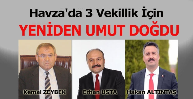 3 Vekillik İçin Yeniden Umut Doğdu