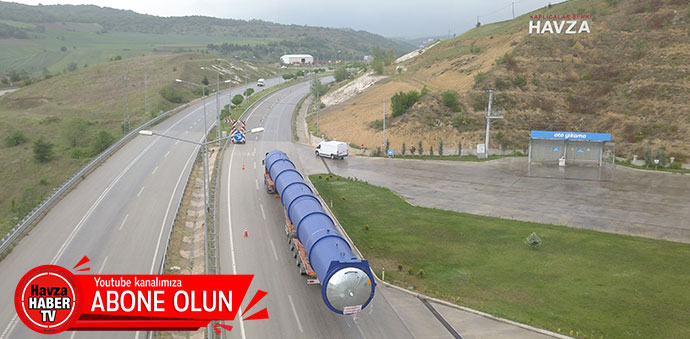 40 Metrelik Dev Fırın Ünitesi Havza’ya Geldi- Video Haber
