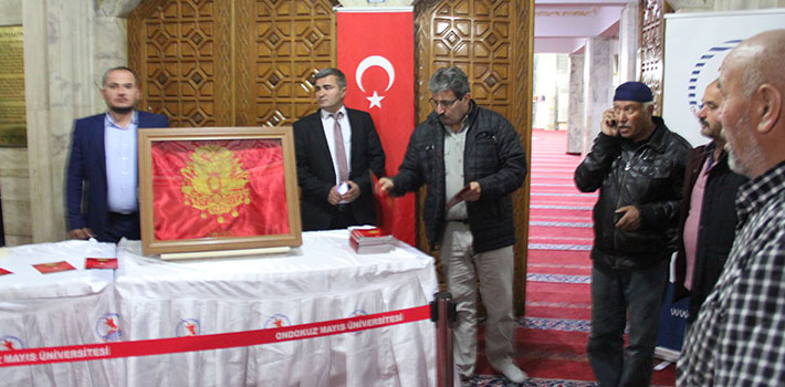 57. Alay Sancağı Havza’da Sergilendi