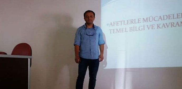 Afete Hazır Okullar Kapsamında Eğitim Verildi
