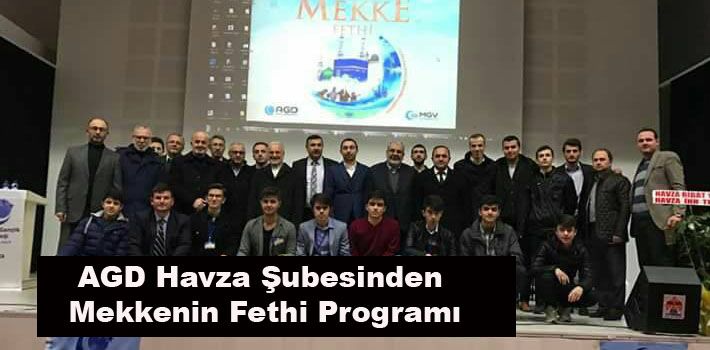AGD Havza Şubesinden Mekkenin Fethi Programı