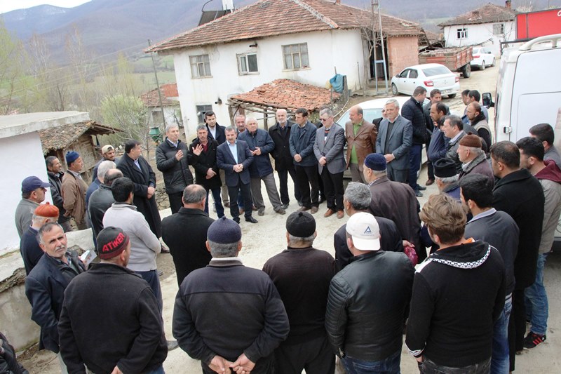 Ahmet Demircan Köy Ziyaretlerine Katıldı