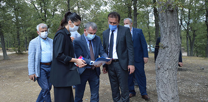 AK Parti Genel Başkan Yardımcısı Karaaslan Havza'da İncelemelerde Bulundu