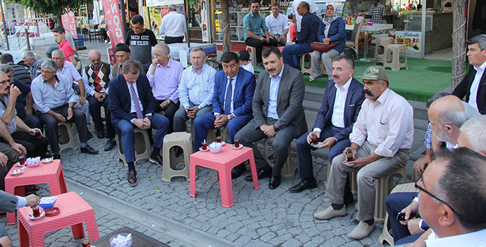 Ak Parti Havza İlçe Başkanlığında Bayramlaşma