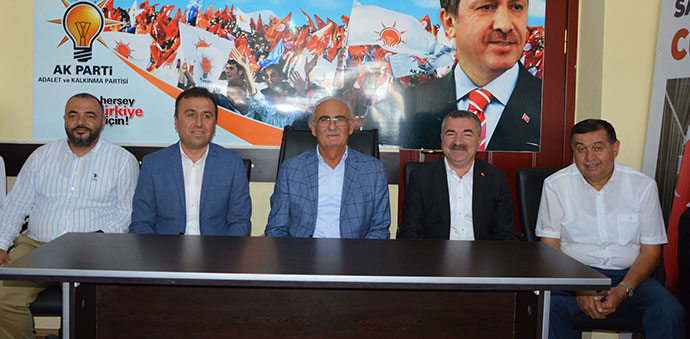 AK Parti Havza İlçe Teşkilatı Bayramlaştı