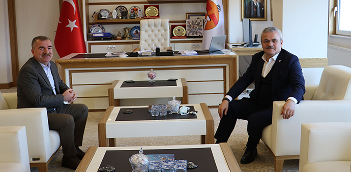 AK Parti Karabük Milletvekili Ünal’dan Başkan Özdemir’e ziyaret