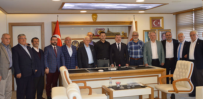 Ak Parti Kurucu İlçe Başkanlarından Havza’ya Ziyaret