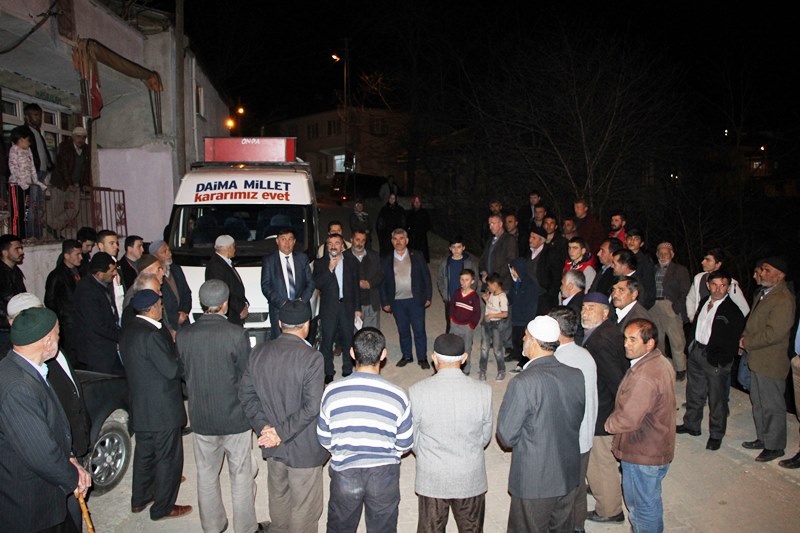 Ak Parti Referandum Çalışmalarına Köylerden Başladı