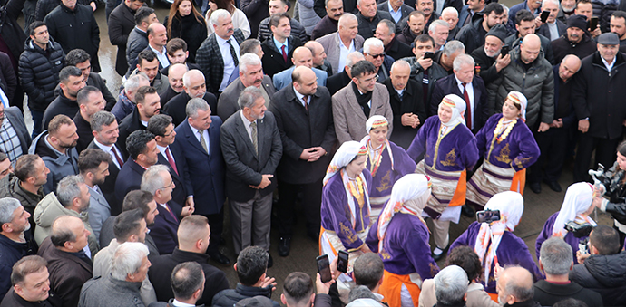 Ak Parti Samsun Büyükşehir Belediye Başkan Adayı Doğan’a Karşılama