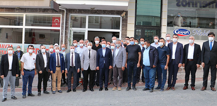 AK Parti Samsun İl Başkanı Başkan Aksu’dan Havza’ya Ziyaret
