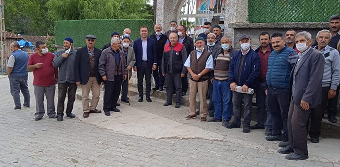 Ak Parti Tam Kadro Mahalle Ziyaretlerinde